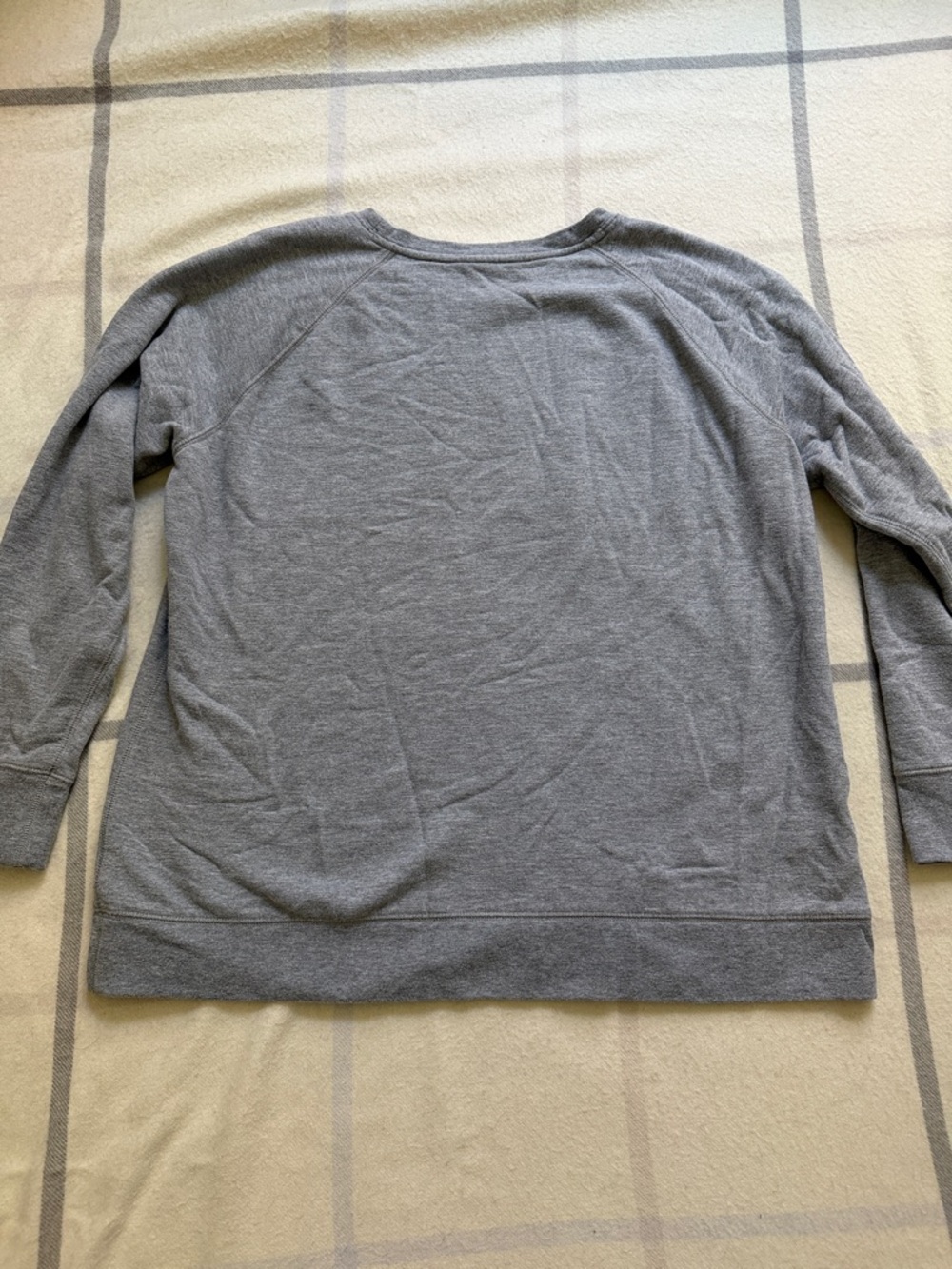 Eddie Bauer Quilted Flag Crew Neck Sweatshirt Size XL - Picture 2 of 9